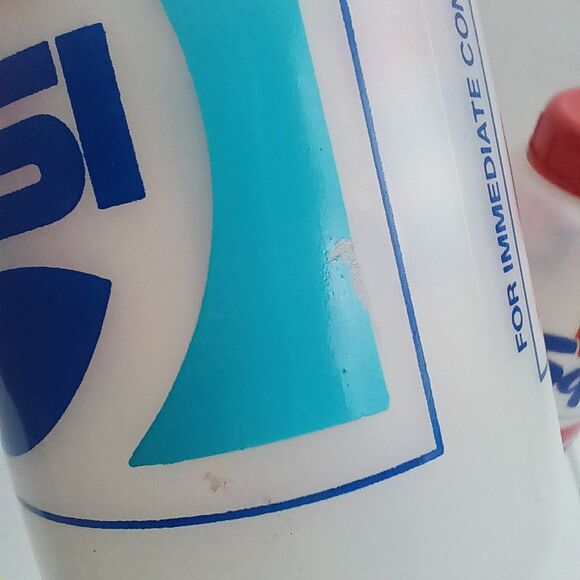 Vintage Pepsi Big Squeeze Reusable Bottle-Lot Of 2-Screw On Lid-USA Made-90s - Picture 8 of 10